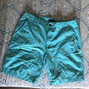 Aeropostale pineapple shorts